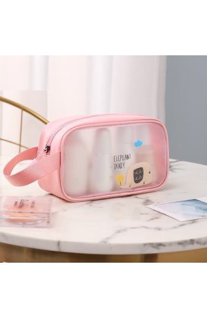 Necessaire Multiuso Rosa Pequena