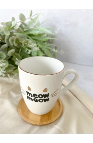 Caneca de Porcelana Cat Meow 350ml