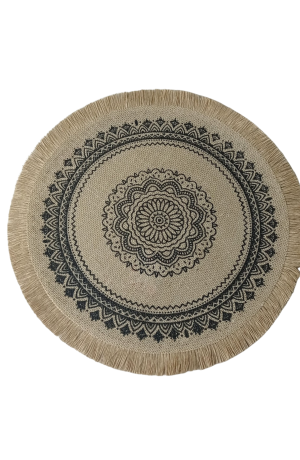 Jogo Americano de Juta 38cm - Mod 3