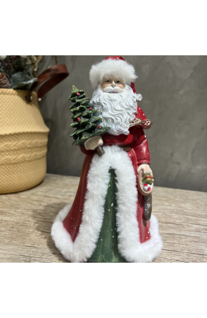 Noel Vermelho com Pinheiro de Resina