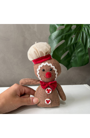 Boneca para Pendurar Gingerbread
