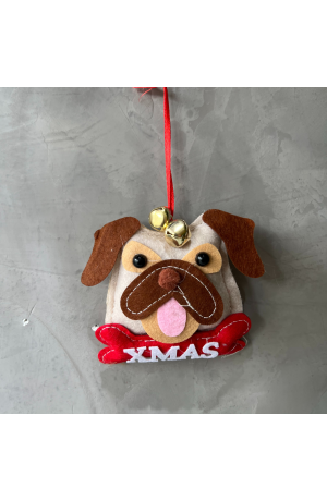 Enfeite para Pendurar Cara de Cachorro