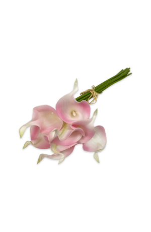 Maço Artificial Copo de Leite Rosa