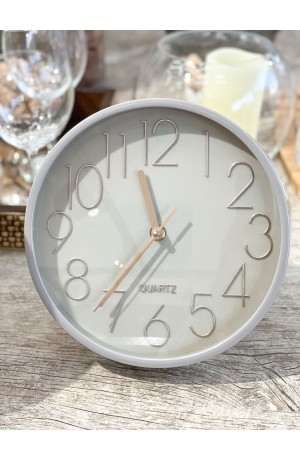 Relógio Cinza de Parede