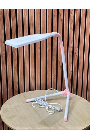 Luminária de Mesa Rosa Led