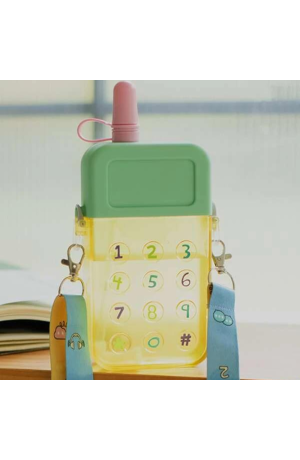 Garrafa Verde de Plástico 