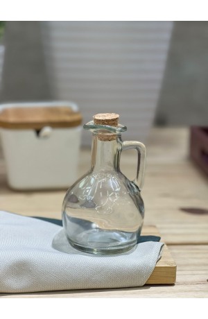 Galheteiro de Vidro com Tampa de Cortiça 180 ml