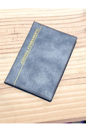 Agenda Permanente Cinza