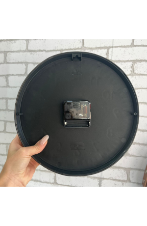 Rélogio de Parede Preto 25CM