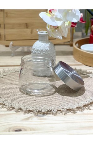 Pote de Vidro Redondo 500ml