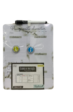 Lousa p/anotação Planejamento alimentar