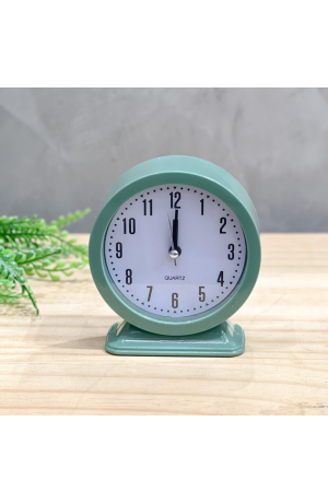 Relógio de Mesa Redondo - Verde