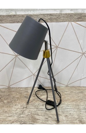 Luminaria Preta Tripé