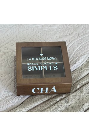 Caixa de Chá em MDF - 