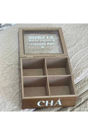 Caixa de Chá em MDF - 