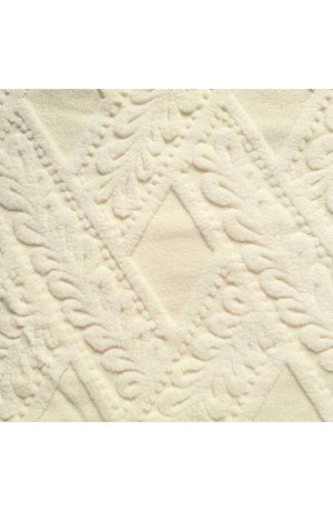 Capa de Cadeira Creme - Old Flores