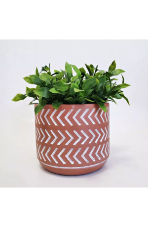  Cachepot Terracota em Cimento Mod3