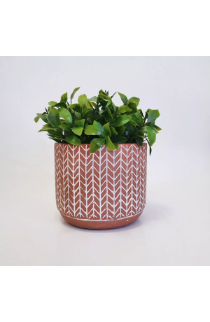  Cachepot Terracota em Cimento Mod1