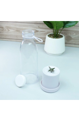 Garrafa Mixer Branca 420ml