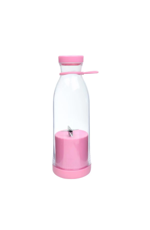 Garrafa Mixer Rosa 420ml
