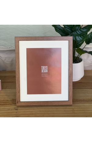 Porta Retrato Marrom de MDF - 15cm X 20cm