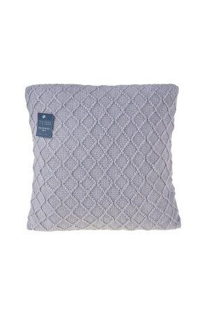  Capa de Almofada Tricot Zinco 45x45cm