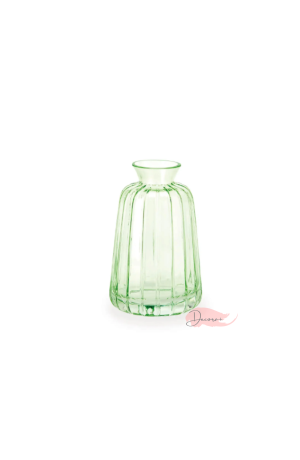 Vaso em Vidro Verde 11,5x7cm