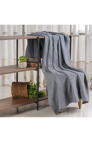 Manta Algodão Favo Tessi 1,20x1,50m Grey