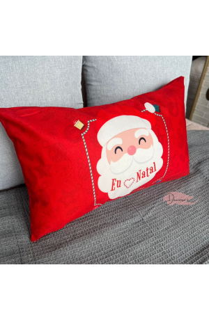 Capa de Almofada Retangular Natalina 49x31,5cm Mod 2