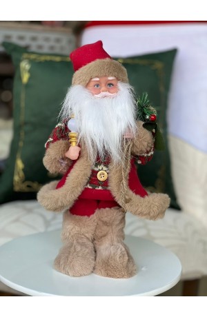Papai Noel Decorativo Musical - 32cm