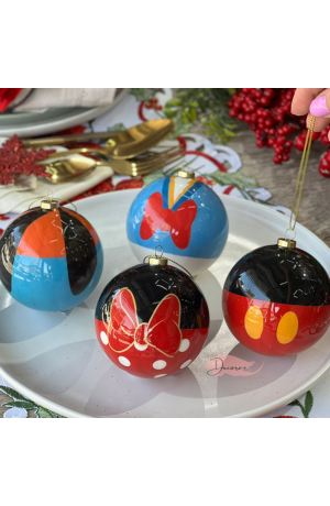 Bola Turma da Disney Sortido com 4 Bolas (Disney)