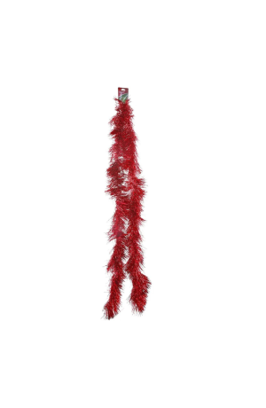 Festão Vermelho de Natal 15cm X 2m