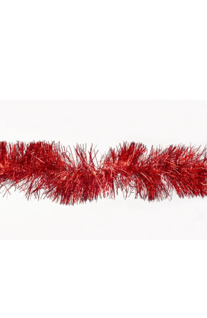 Festão Vermelho de Natal 15cm X 2m