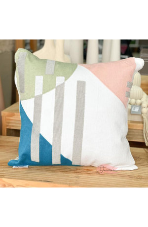 Capa de Almofada Bordada - 43cm X 43cm Mod 2