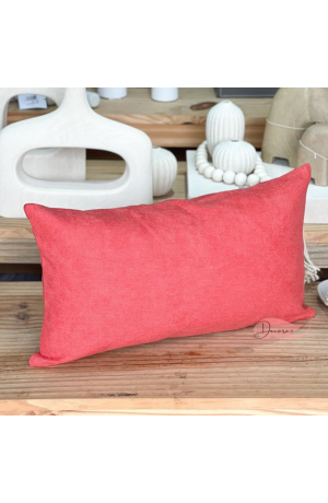 Capa de Almofada Retangular - 30cm X 50cm Terracota