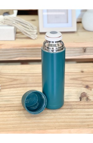 Garrafa Térmica Parede Dupla de Inox  Verde - 500ml