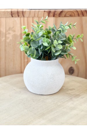 Mini Buquê de Eucalipto 18cm