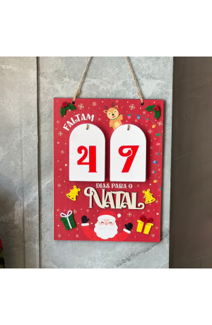 Calendário De Natal - Contagem Regressiva