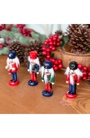 Kit com 4 Marcadores de Lugar Quebra Nozes