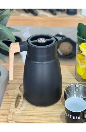 Garrafa Térmica Preta Clássica 1L