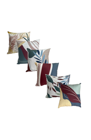 Capa de Almofada Listrada Mod - 1 42cm X 42cm