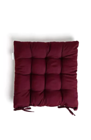 Almofada de Assento Vinho 40x40cm