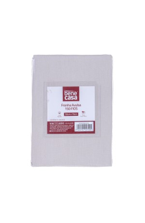 Fronha Avulsa 150 Fios 100% Algodão - Cinza