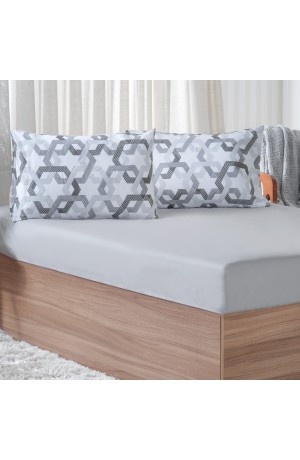 Jogo de Cama 150 Fios - Solteiro 2 peças Cinza