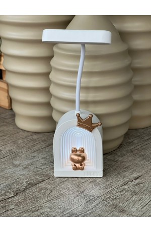 Luminária de Led Pequena Ursinho - Branca