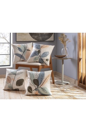 Capa de Almofada Floral Dalia / 43cm X 43cm - Mod.2