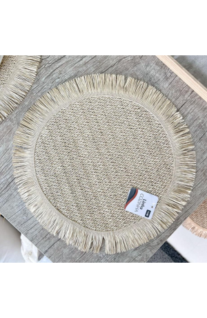 Jogo Americano Bege Palha - 37cm