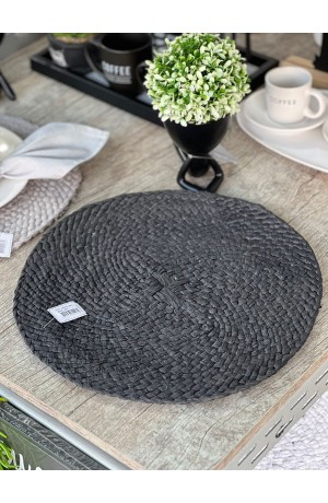 Jogo Americano Ecológico Preto - 38cm