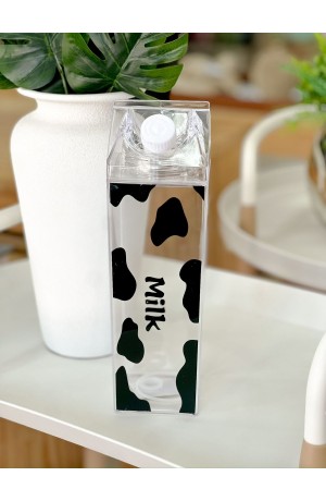 Garrafa de acrilico Caixa de Leite - Milk 1000ml