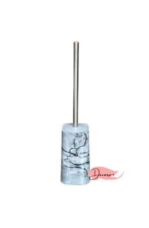 Escova Sanitária Cinza Desemho de Marmore - 10.2cm X 46.3cm